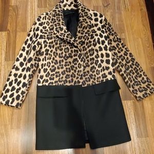 Zara Leopard Coat